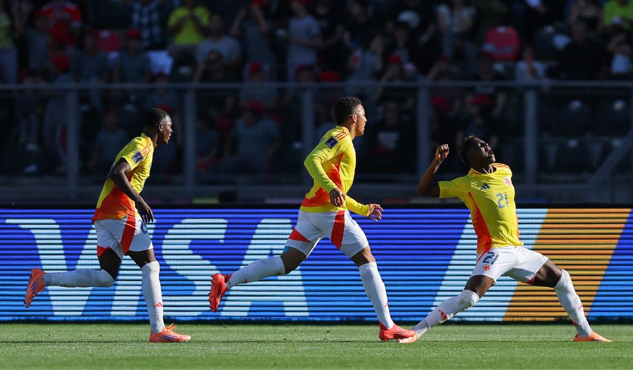 Néiser Villarreal marca gol clave para Colombia en Mundial Sub 20. Descuido defensivo de Sudáfrica aprovechado por delantero tricolor