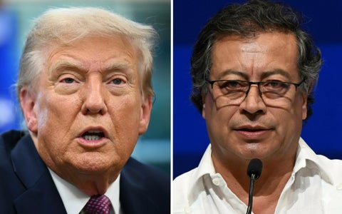 Trump y Petro