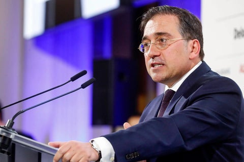 El ministro español de Asuntos Exteriores, Unión Europea y Cooperación, José Manuel Albares.