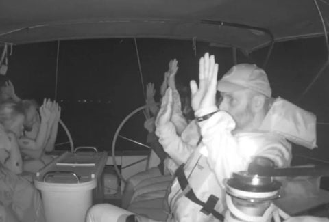 473 personas fueron trasladados a la prisión de Saharonim, en el desierto del Neguev, en el sur de Israel.