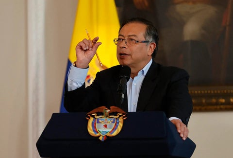 Gustavo Petro, presidente de Colombia.
