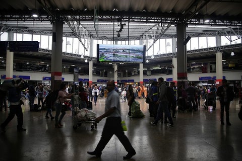 Terminal de Transporte del Salitre, en Bogotá