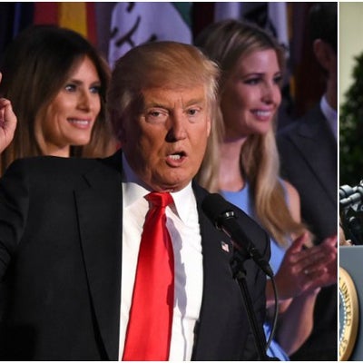 Barack Obama recibe a Donald Trump en la Casa Blanca