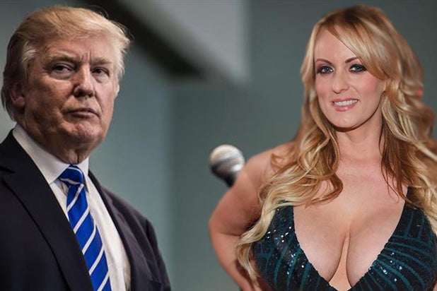 Donald Trump y Stormy Daniels