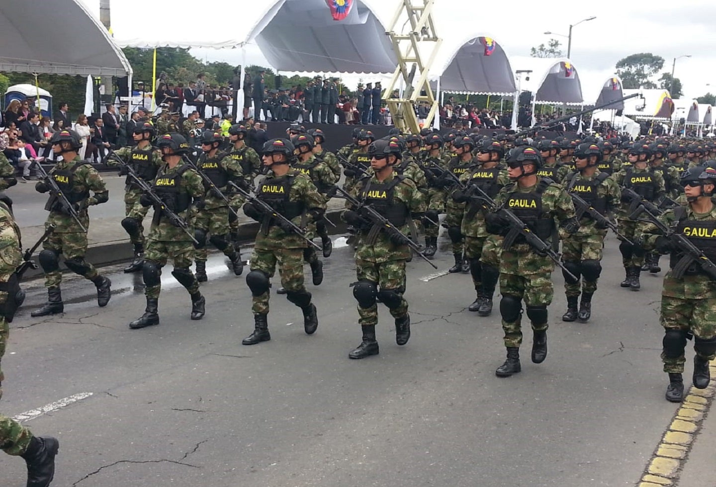 Desfile 20 de julio en Bogotá