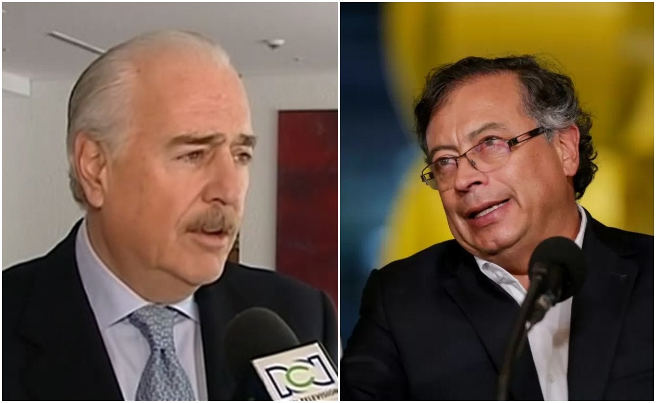 Andrés Pastrana y Gustavo Petro