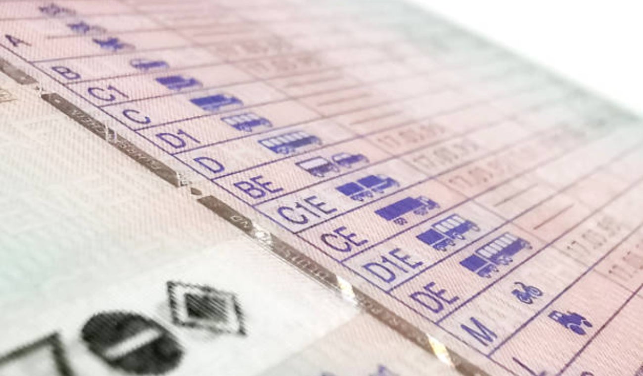 Licencia de conducción  Licencia de conducción: Cambios