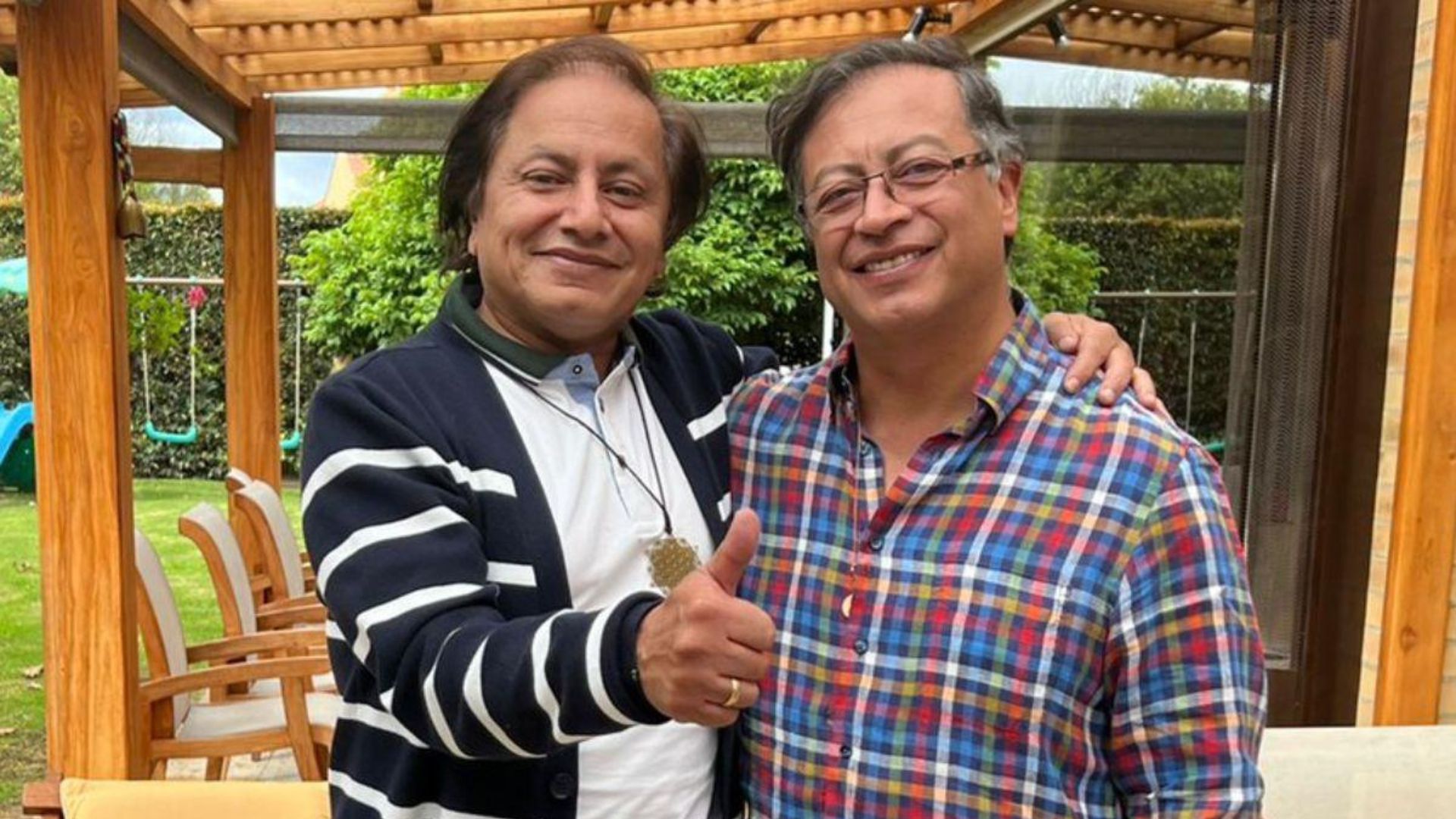 Juan Fernando Petro y Gustavo Petro