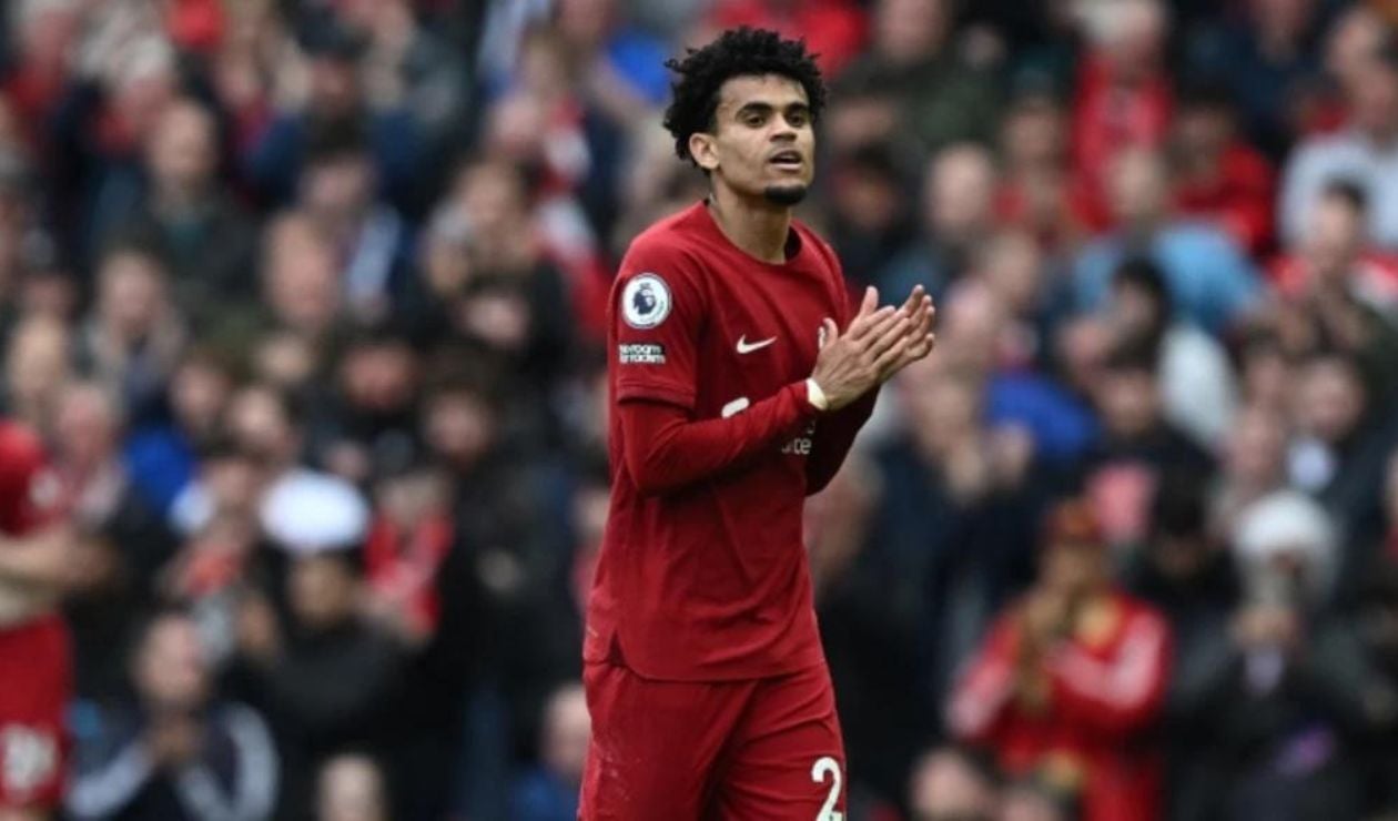 Luis Díaz, jugador de Liverpool