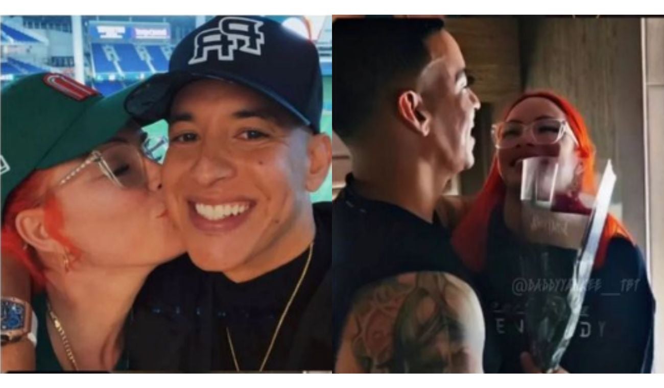 Daddy Yankee y su esposa Mireddys