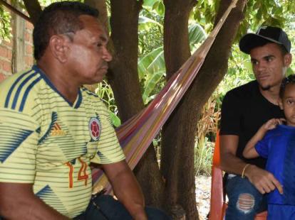 Luis Díaz todavía se encuentra fuera de Colombia. 