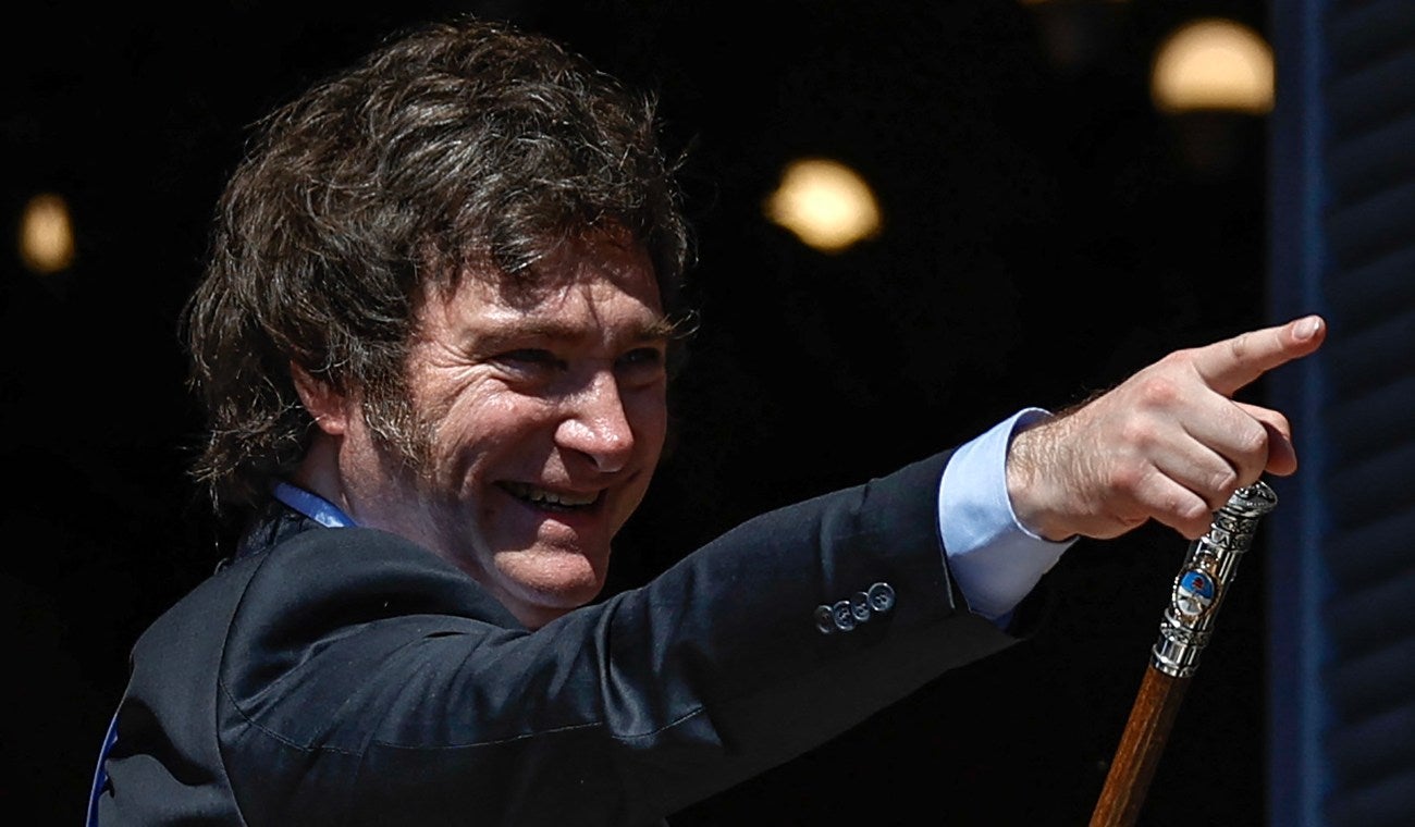 Javier Milei, presidente de Argentina