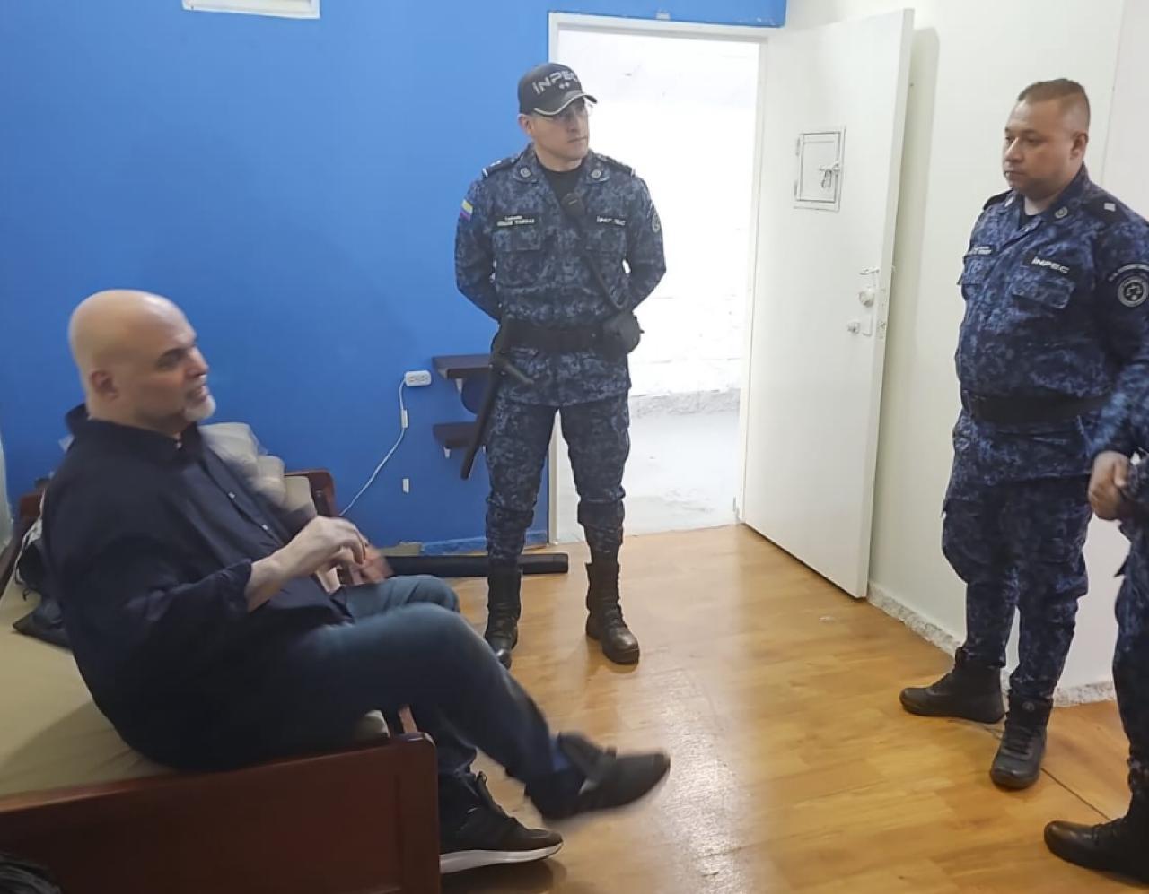 Mancuso en la cárcel La Picota