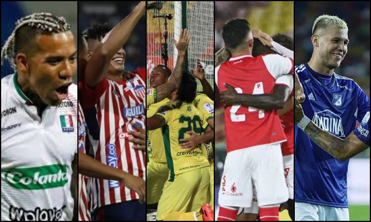 Equipos colombianos - cuadrangulares Liga Betplay Dimayor Equipos colombianos - cuadrangulares Liga Betplay Dimayor