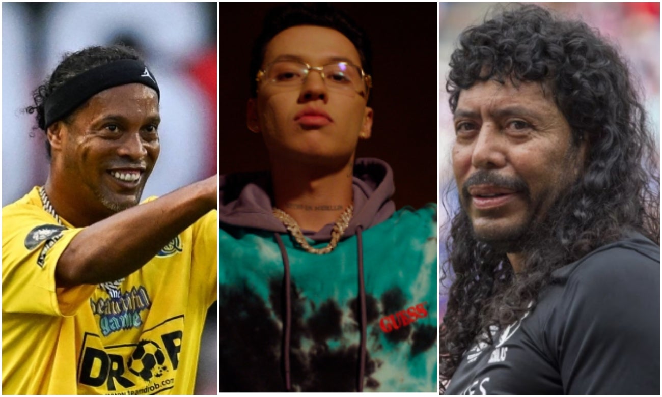 Blessd y René Higuita desafiaron a Ronaldinho ¿Por qué? Blessd y René Higuita desafiaron a Ronaldinho ¿Por qué?