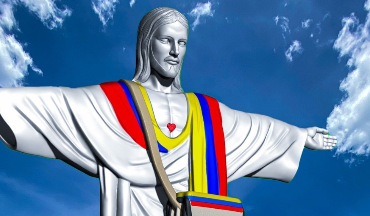 Cristo redentor paisa está ubicado en Medellín   Cristo redentor paisa