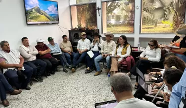 Reunión arroceros, gobierno nacional 