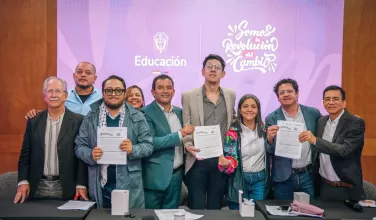 Ministro de Educación, Sindicatos de educación, acuerdo, educación pública
