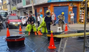 Cuatro personas resultaron lesionadas
