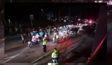 Bloqueos en La Calera