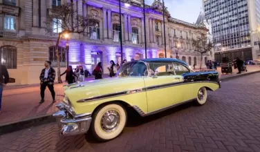 Desfile de Carros Clásicos en Bogotá