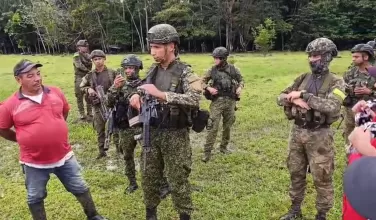 Militares secuestrados en Guaviare