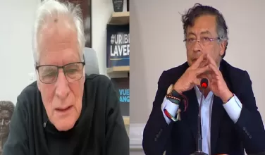 Presidente Petro y Miguel Uribe Londoño
