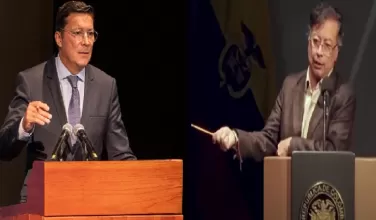 Hernán Penagos y Gustavo Petro