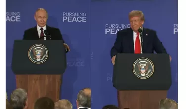 Vladimir Putin y Donald Trump terminan reunión histórica en Alaska