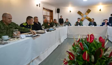 Ministro de Defensa y presidente de la JEP