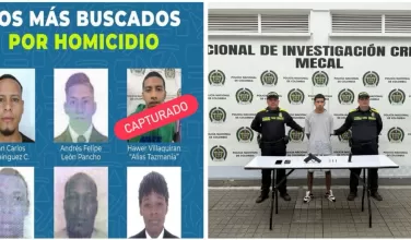 El detenido se encontraba en el cartel de los más buscados por el delito de homicidio
