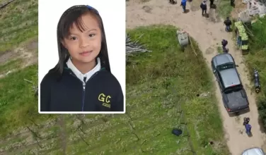 Valeria Afanador, menor de 10 años quien fue hallada muerta en área del río Frío.