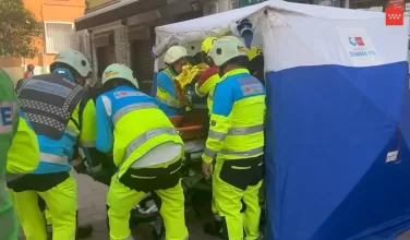Emergencia en bar de España