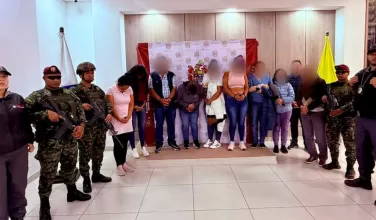 Entre los capturados se encontraron siete mujeres