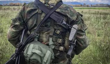 Tropas del Ejército Nacional.