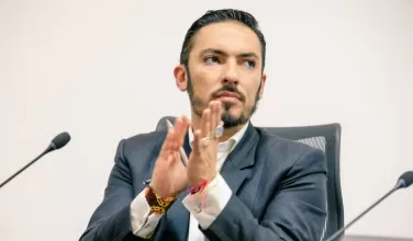 Imagen de archivo del ministro de la Igualdad, Juan Carlos Florián, en el Congreso de la República.