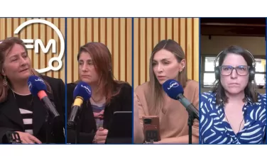 Iris Marín, Ángela María Buitrago y Juanita Goebertus