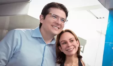 María Claudia Tarazona y Miguel Uribe
