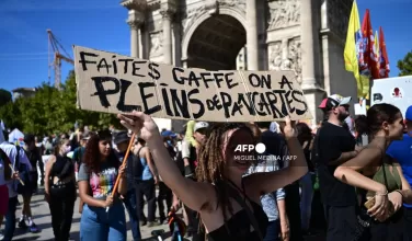 Protestas en Francia