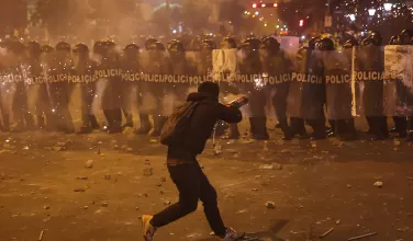 Protestas en Perú