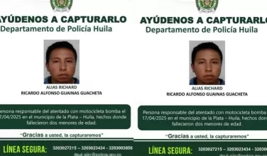 Alias “Richard” quien dejó la moto bomba en La Plata, Huila