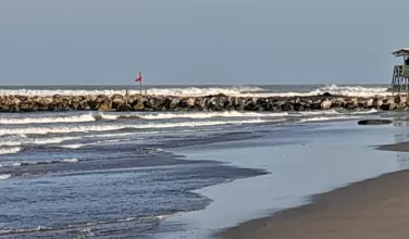 Bandera roja en Puerto Colombia 
