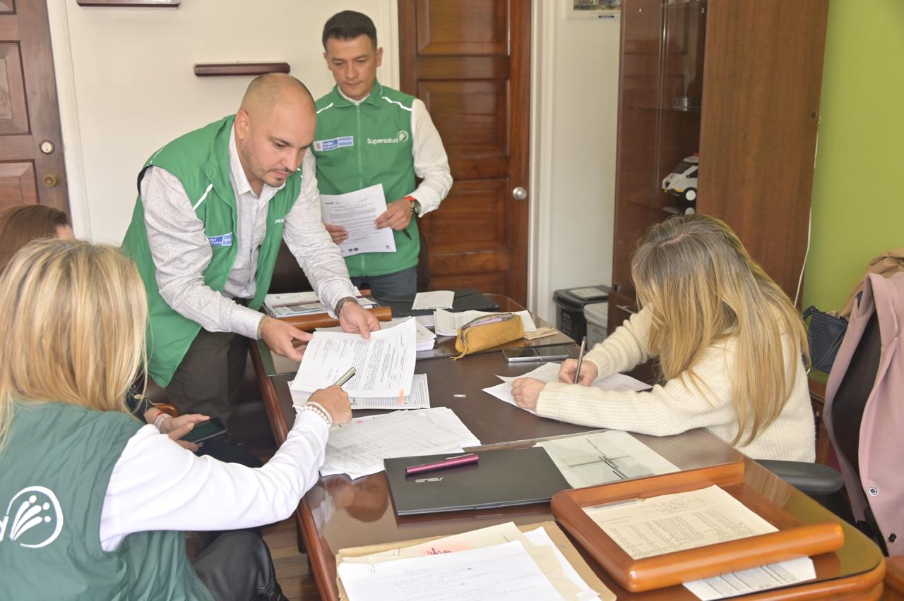 La intervención la realizó la Supersalud.