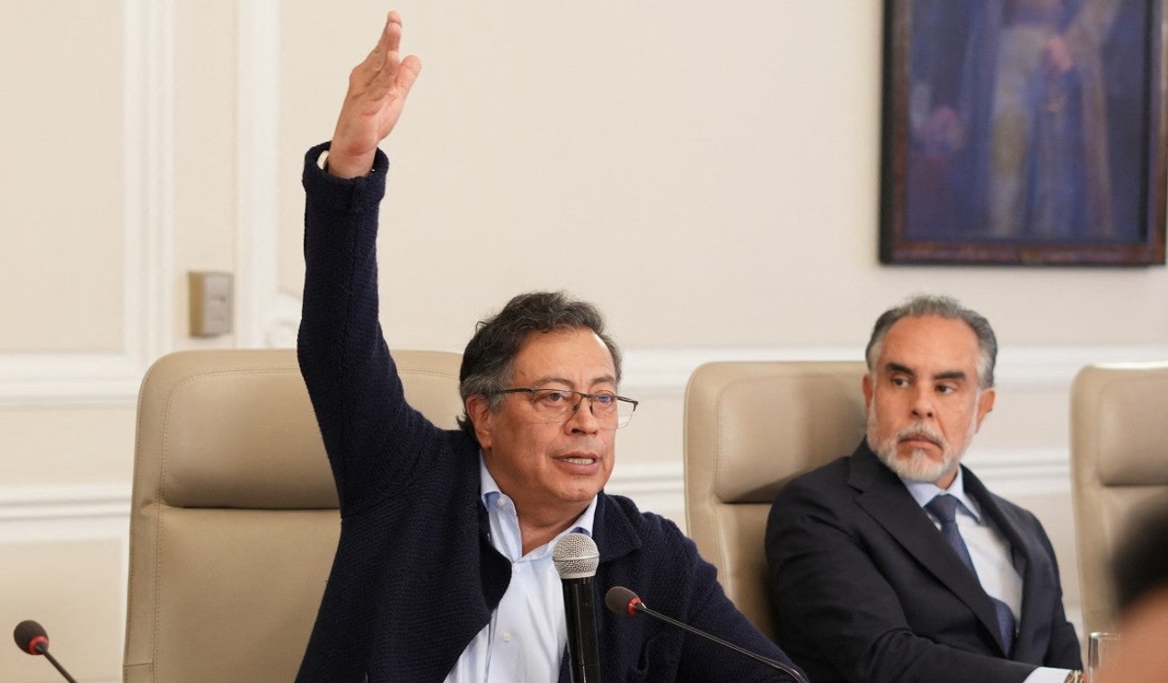 Presidente Gustavo Petro y Armando Benedetti