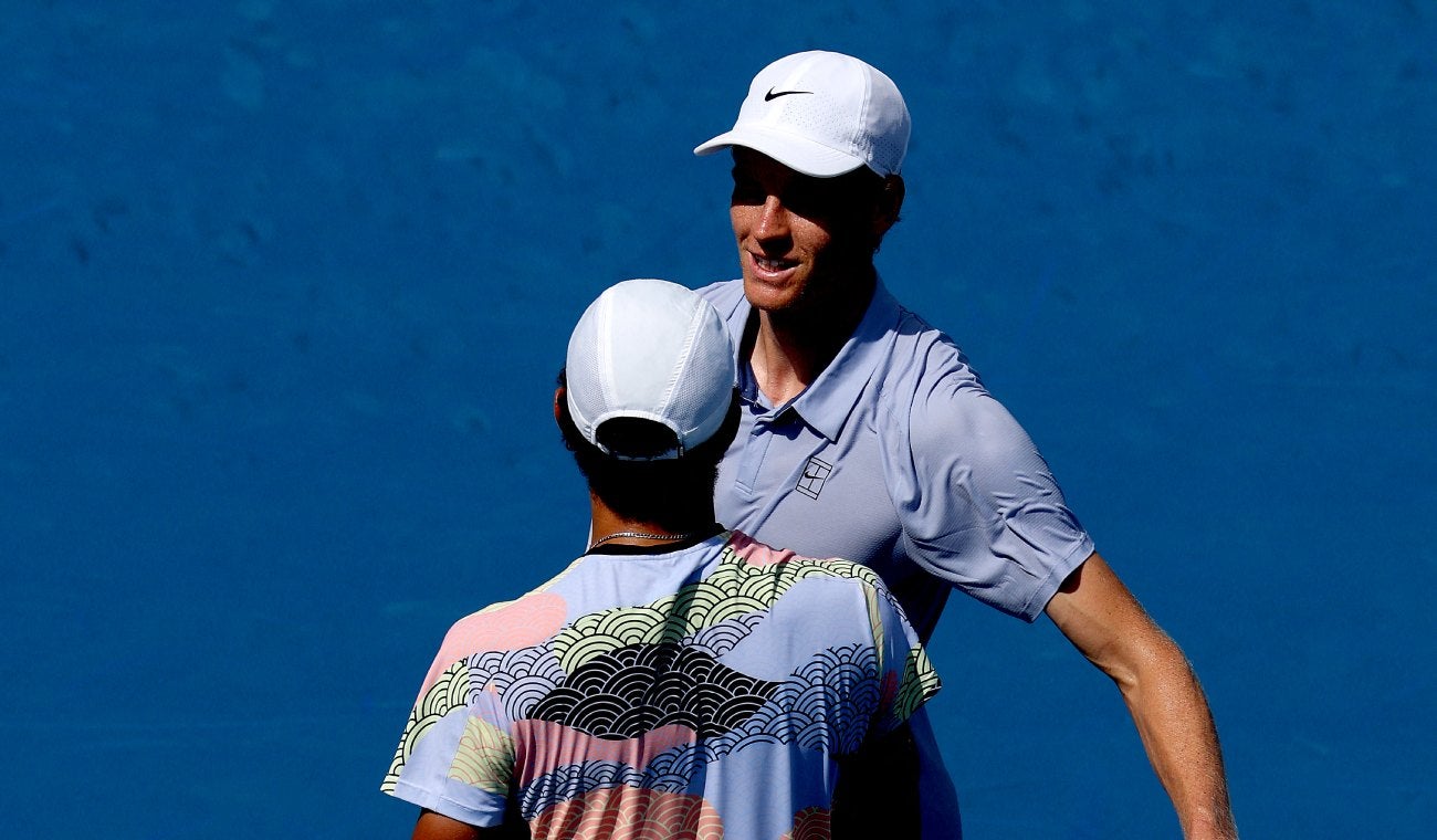 Jannik Sinner y Daniel Galán