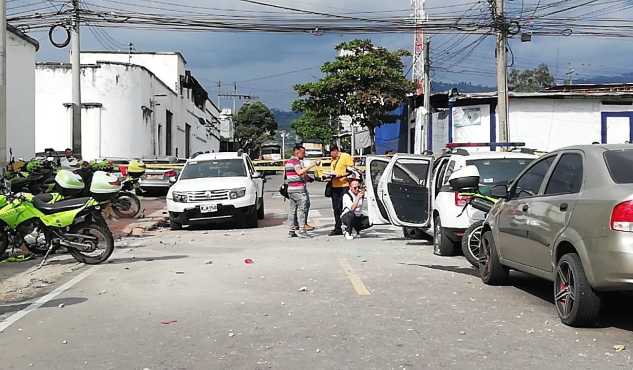 Ataque a estación de policía en Bucaramanga