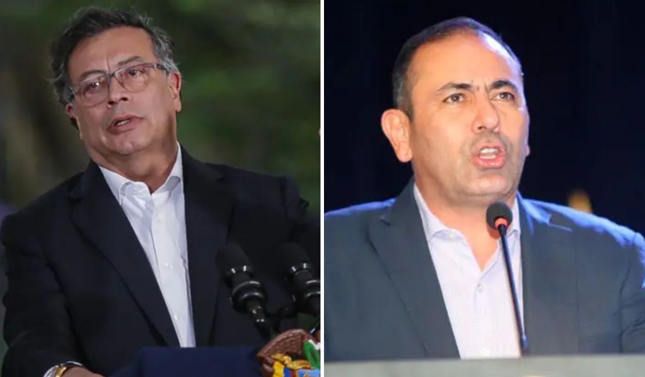 Gustavo Petro y Juvenal Díaz