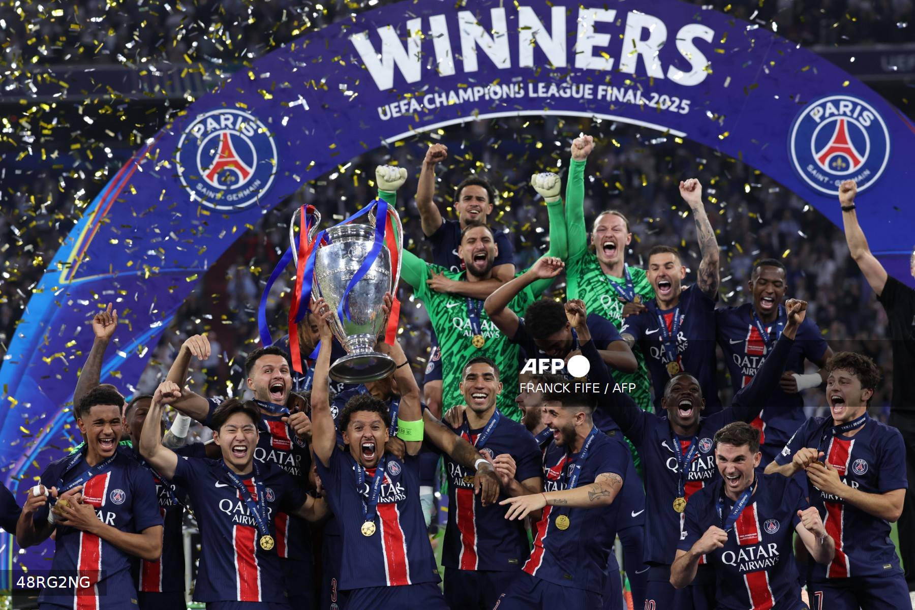 PSG campeón de la Champions