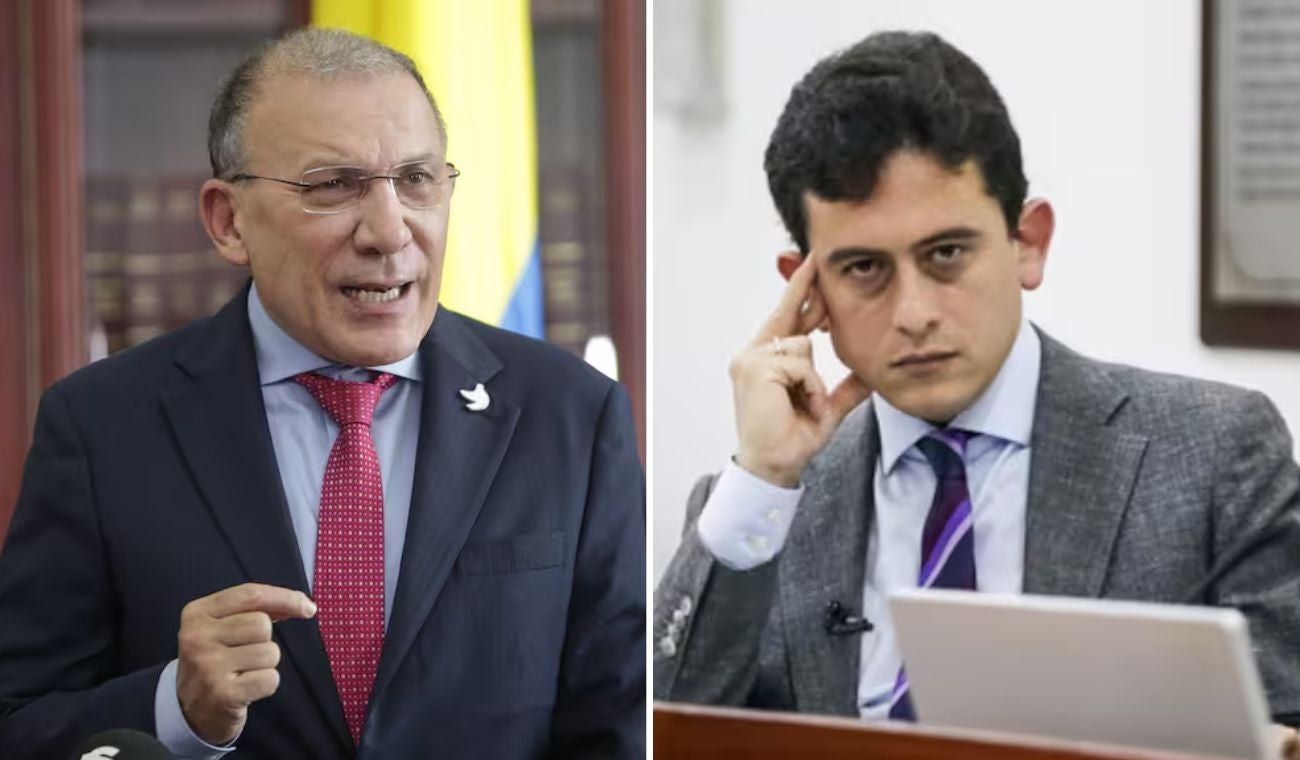 Roy Barreras y Luis Carlos Reyes