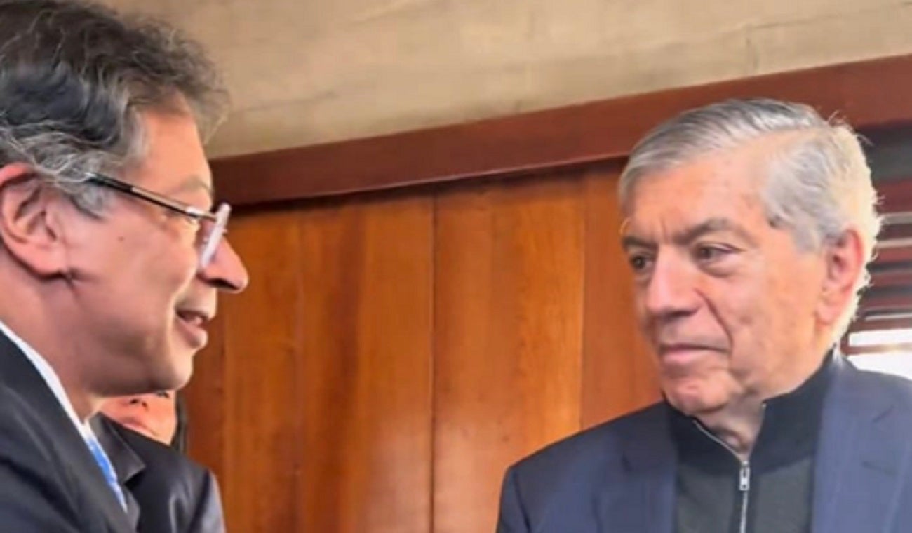 Gustavo Petro y César Gaviria